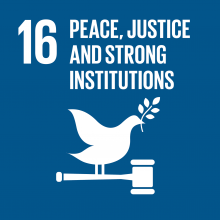 Development Goal - Peace, Justice, and Strong Institutions