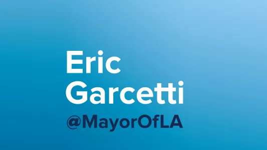 Logo for the Mayor Eric Garcetti